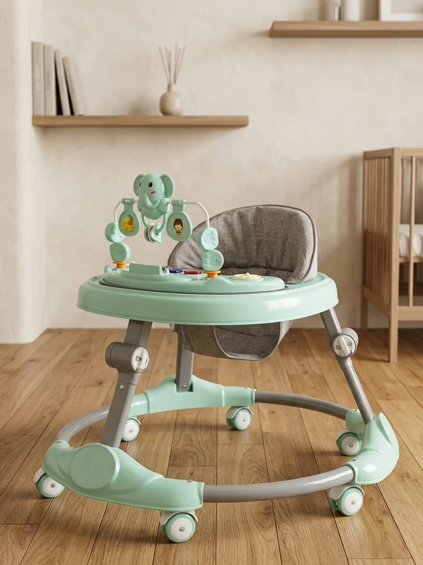 Shan Toys Imported Elephant Theme Baby Walker WK511