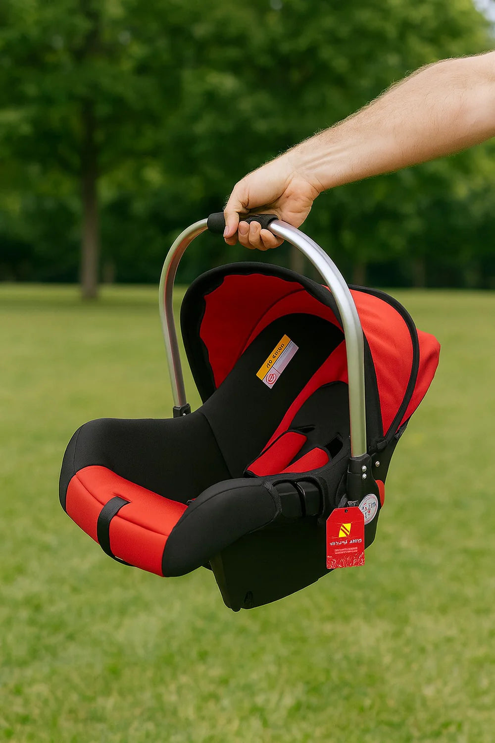 Shan Toys Carry Cot Red SQ001