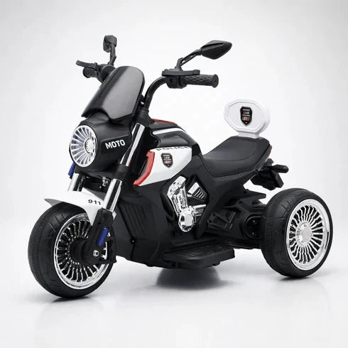 Shan Toys Imported Electric Police Heavy Bike M3189