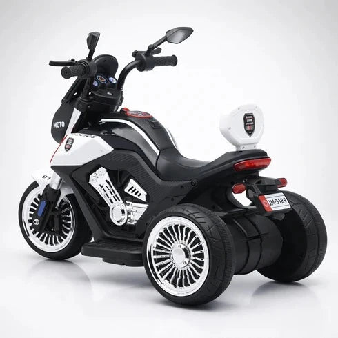 Shan Toys Imported Electric Police Heavy Bike M3189